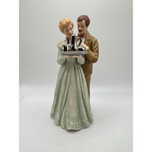Vintage 1983 "25 years together" Treasured Memories Enesco E-3247 Anniversary